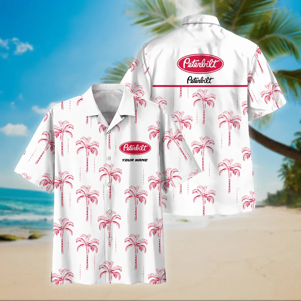 Peterbilt Custom Hawaiian Shirt For Men, Gift For Peterbilt Fan CAR206031225929