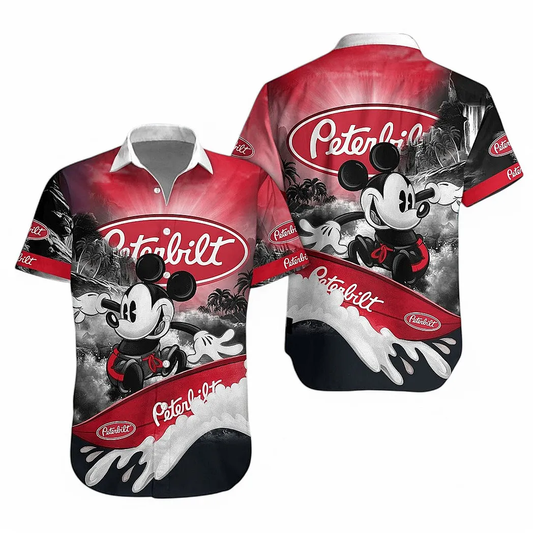 peterbilt hawaiian shirt for men gift for peterbilt fan birthday gift for boyfriend husband car151022025222 l9sbs