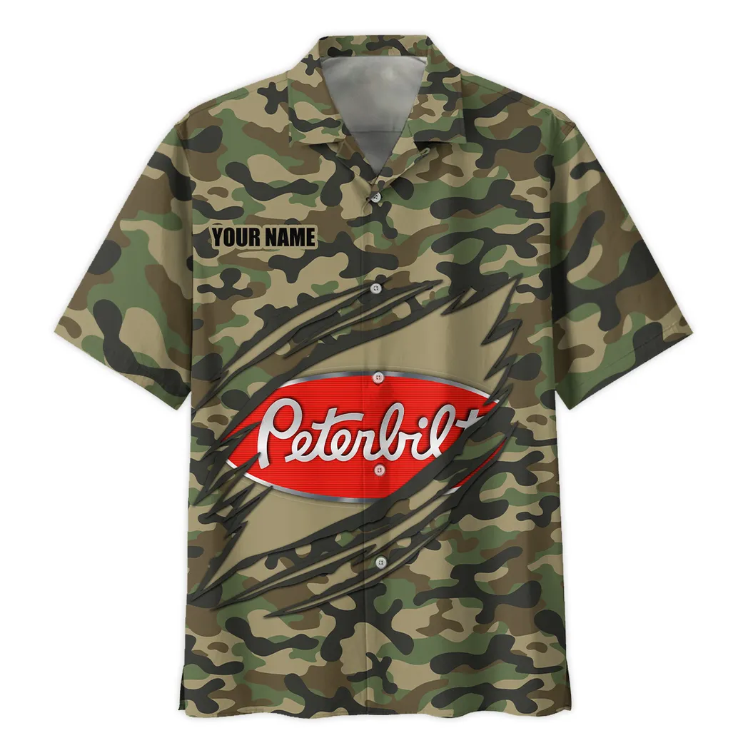 peterbilt hawaiian shirt style camo oversized hawaiian car210040825727 l6atn