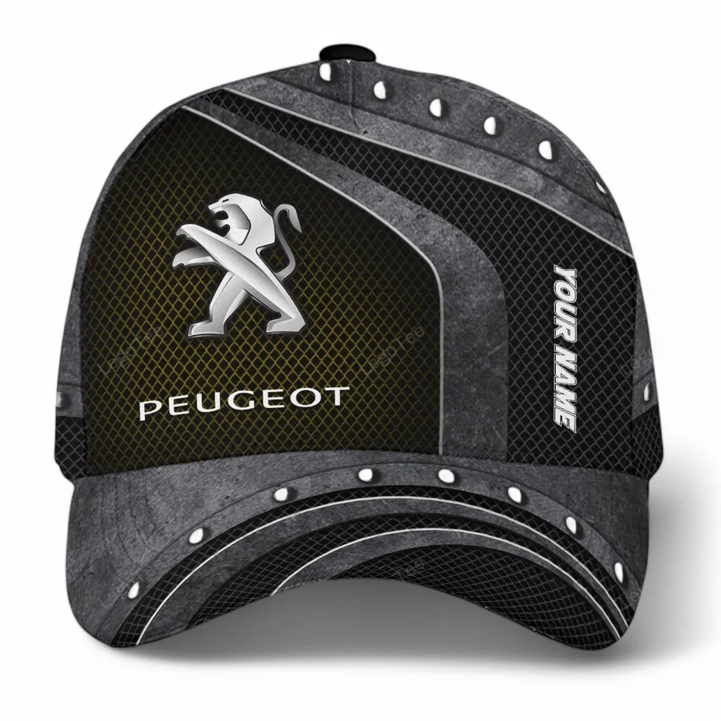 Peugeot Classic Cap, Gift For Peugeot Lovers, Gift For Him, Husband, Boyfriend CAR99031025090 - Yellow