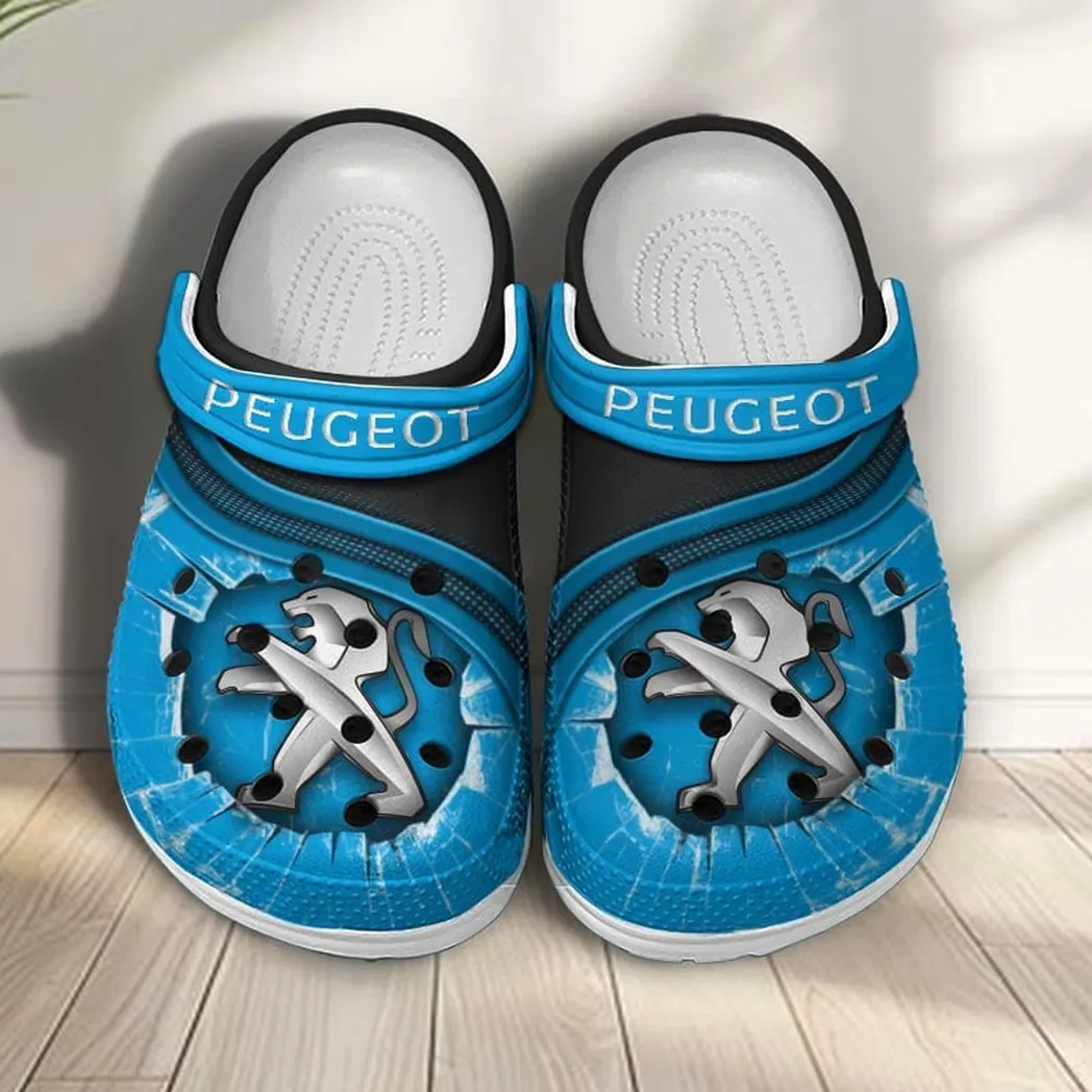 peugeot crocs clogs men women gift for peugeot fan car188032025137 blue nbm0d