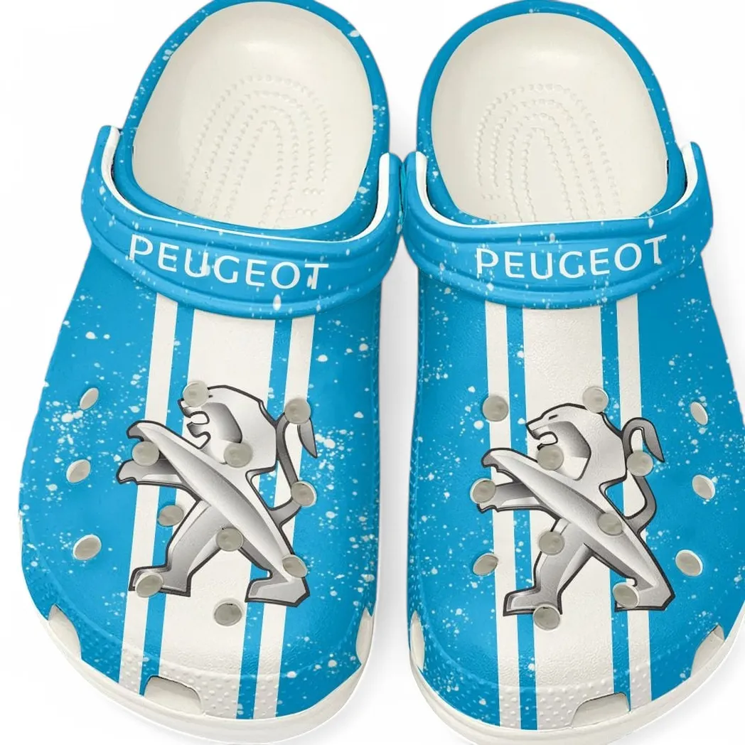 peugeot crocs gift for peugeot lovers gift for him husband boyfriend car62022025081 white