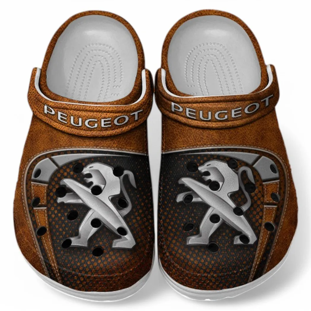 Peugeot Crocs Sandals For Men Women, Gift For Peugeot Fan CAR177031425620 - Orange