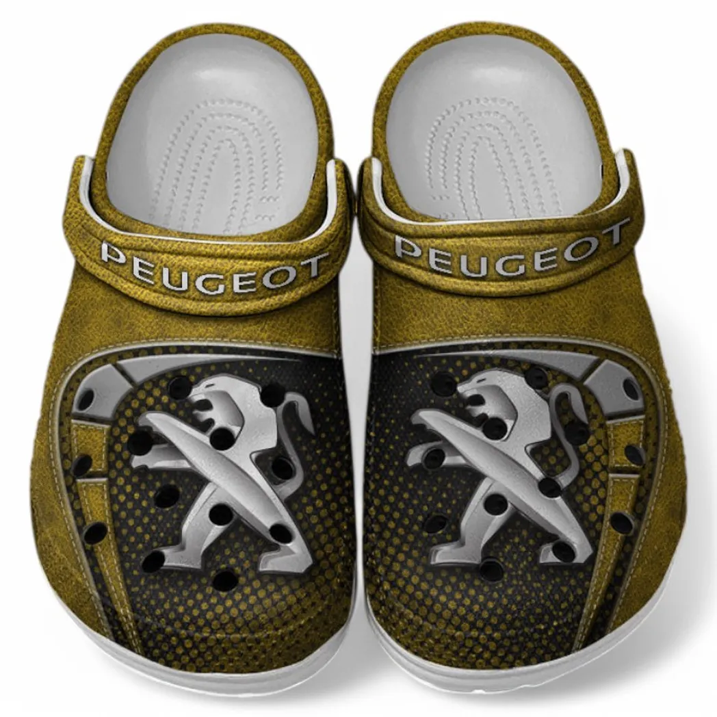 peugeot crocs sandals for men women gift for peugeot fan car177031425620 yellow jdtcw