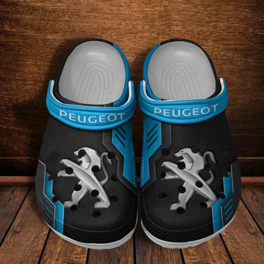 peugeot crocs shoes clogs men women gift for peugeot fan car185031525280 blue bzzok