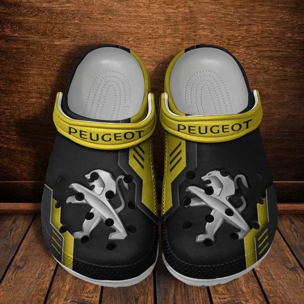 peugeot crocs shoes clogs men women gift for peugeot fan car185031525280 yellow l9lhy
