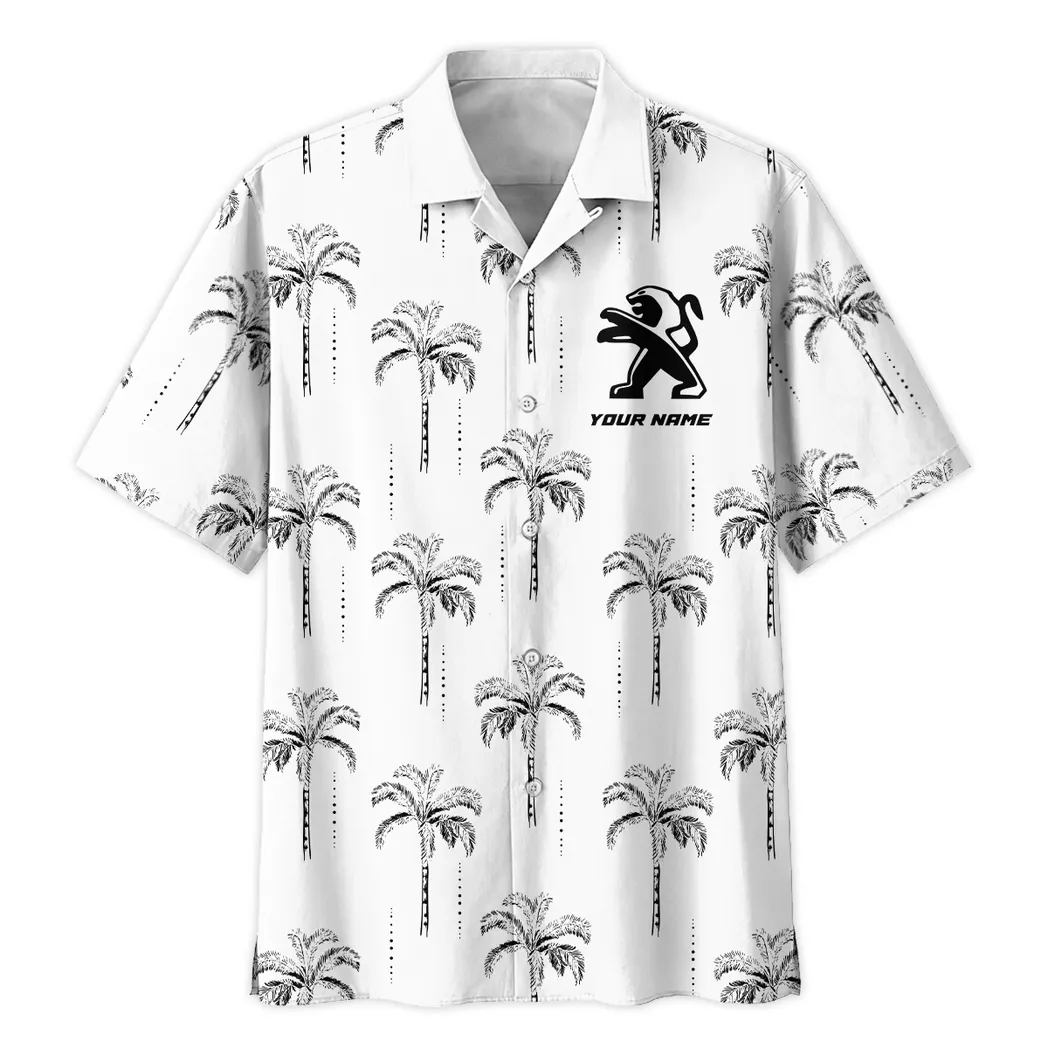 peugeot custom hawaiian shirt for men gift for peugeot fan car206031225930 mwazh
