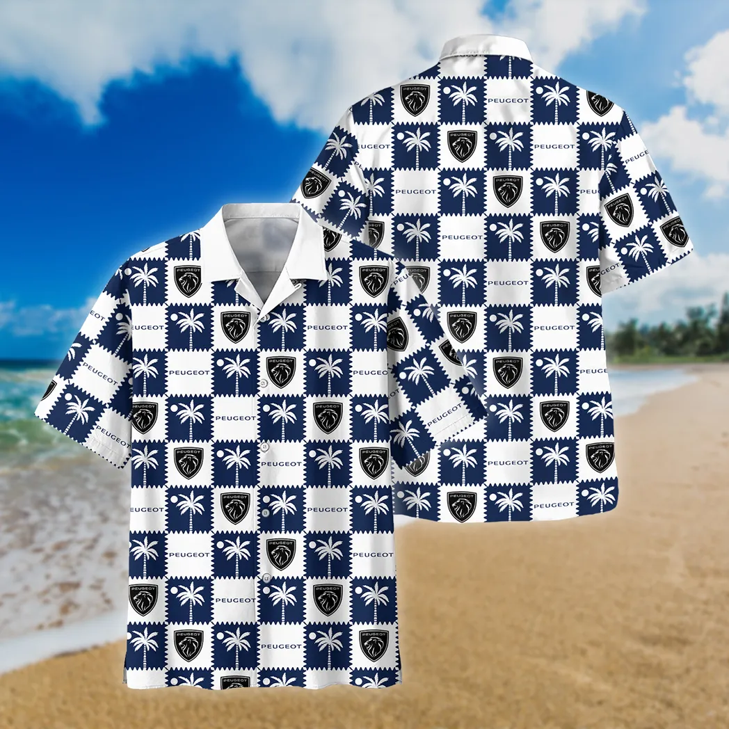 Peugeot Hawaiian Shirt For Men, Gift For Peugeot Lovers CAR200030725165