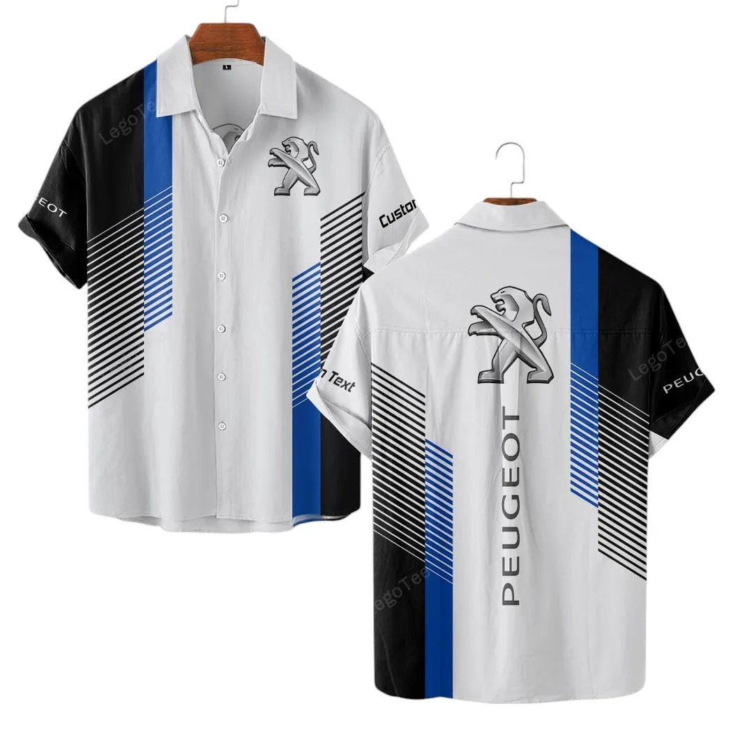Peugeot Hawaiian Shirt, Gift For Peugeot Lovers, Gift For Him, Husband, Boyfriend CAR10703122558