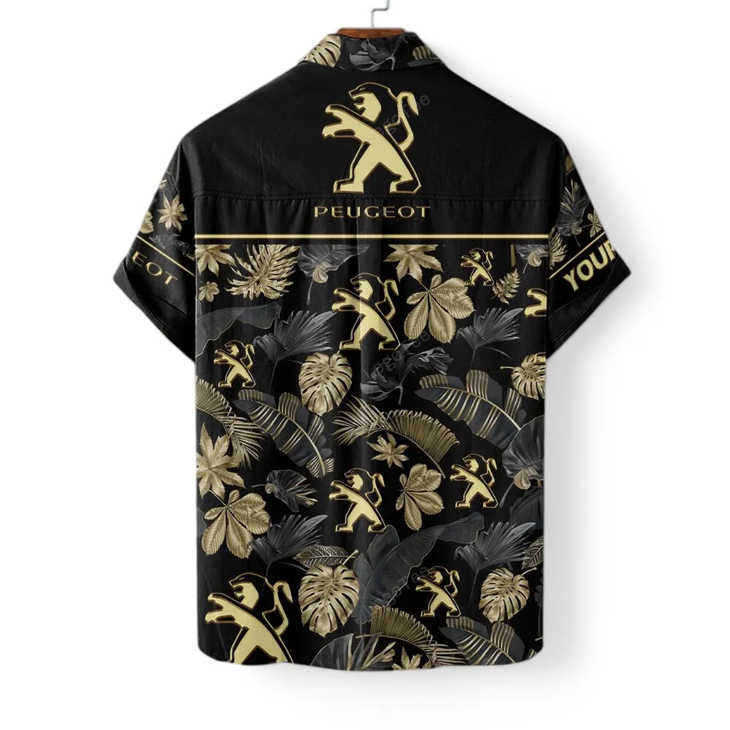 peugeot hawaiian shirt set for men gift for peugeot lovers gift for him husband boyfriend car139021125162 1 giusb
