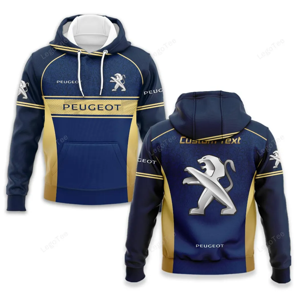 Peugeot Hoodie, Gift For Peugeot Lovers, Gift For Him, Husband, Boyfriend CAR137021325911-5