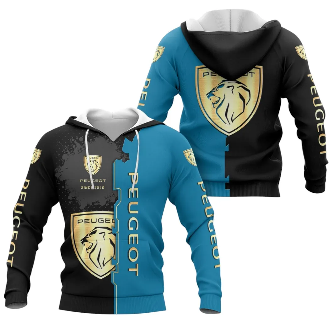 Peugeot Hoodie, Gift For Peugeot Lovers, Gift For Him, Husband, Boyfriend CAR44021725071-2