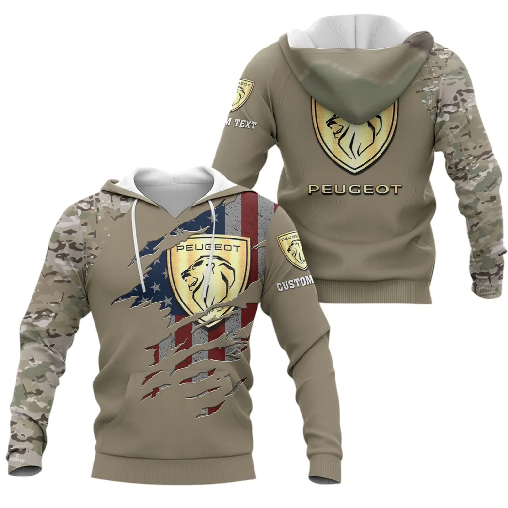 Peugeot Hoodie, Gift For Peugeot Lovers, Gift For Him, Husband, Boyfriend CAR46021725082-4