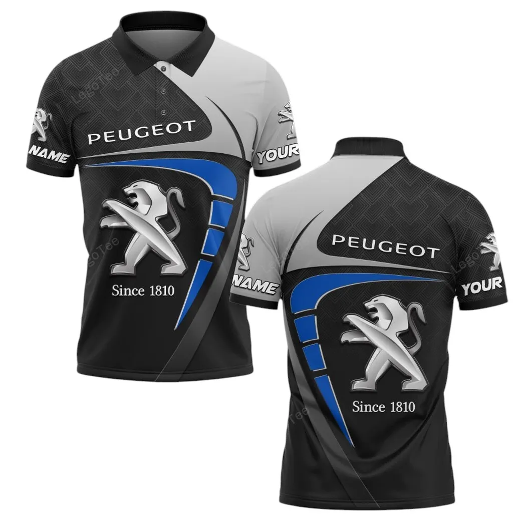 peugeot polo shirt gift for peugeot lovers gift for him husband boyfriend car11603032558
