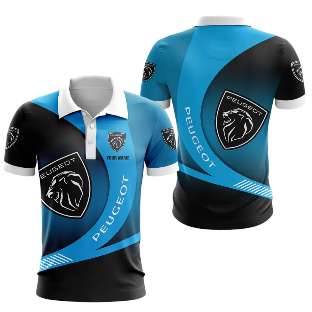 peugeot polo shirt gift for peugeot lovers gift for him husband boyfriend car7402222554