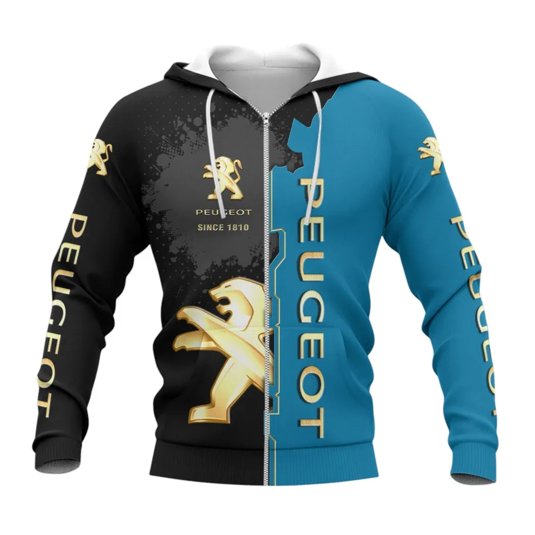 peugeot zipper hoodie gift for peugeot lovers gift for him husband boyfriend car44021725070 3 vzkef
