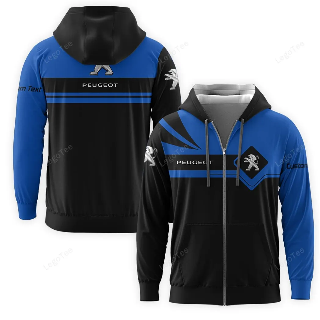 peugeot zipper hoodie gift for peugeot lovers gift for him husband boyfriend car9803032558