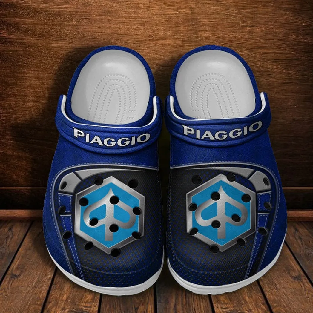 piaggio crocs shoes clogs men women gift for piaggio fan car183031725121 blue