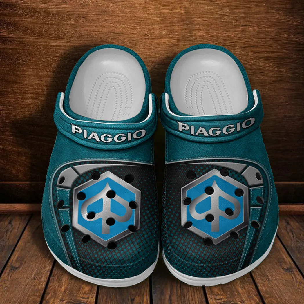 piaggio crocs shoes clogs men women gift for piaggio fan car183031725121 cyan 3saza