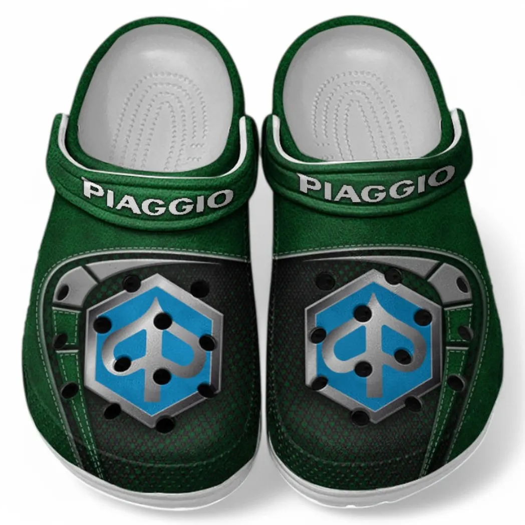 Piaggio Crocs Shoes, Clogs Men Women, Gift For Piaggio Fan CAR183031725121 - Green