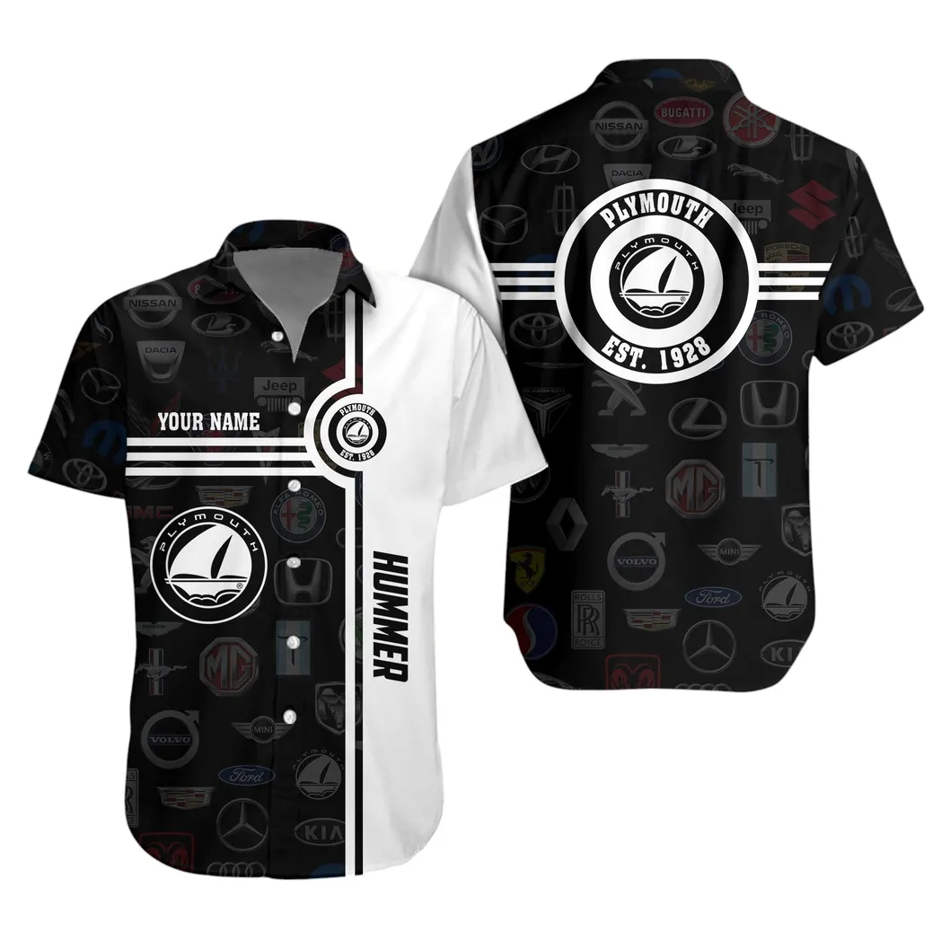 plymouth hawaiian shirt for men all logo gift for plymouth fan car174022525020 sp3os