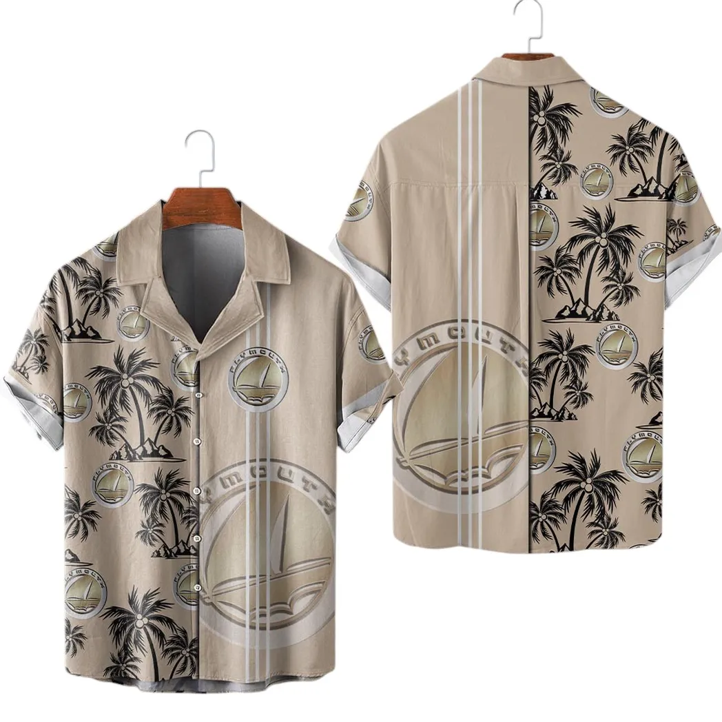 Plymouth Hawaiian Shirt For Men, Gift For Plymouth Lovers, Gift For Him, Husband, Boyfriend CAR1600226051