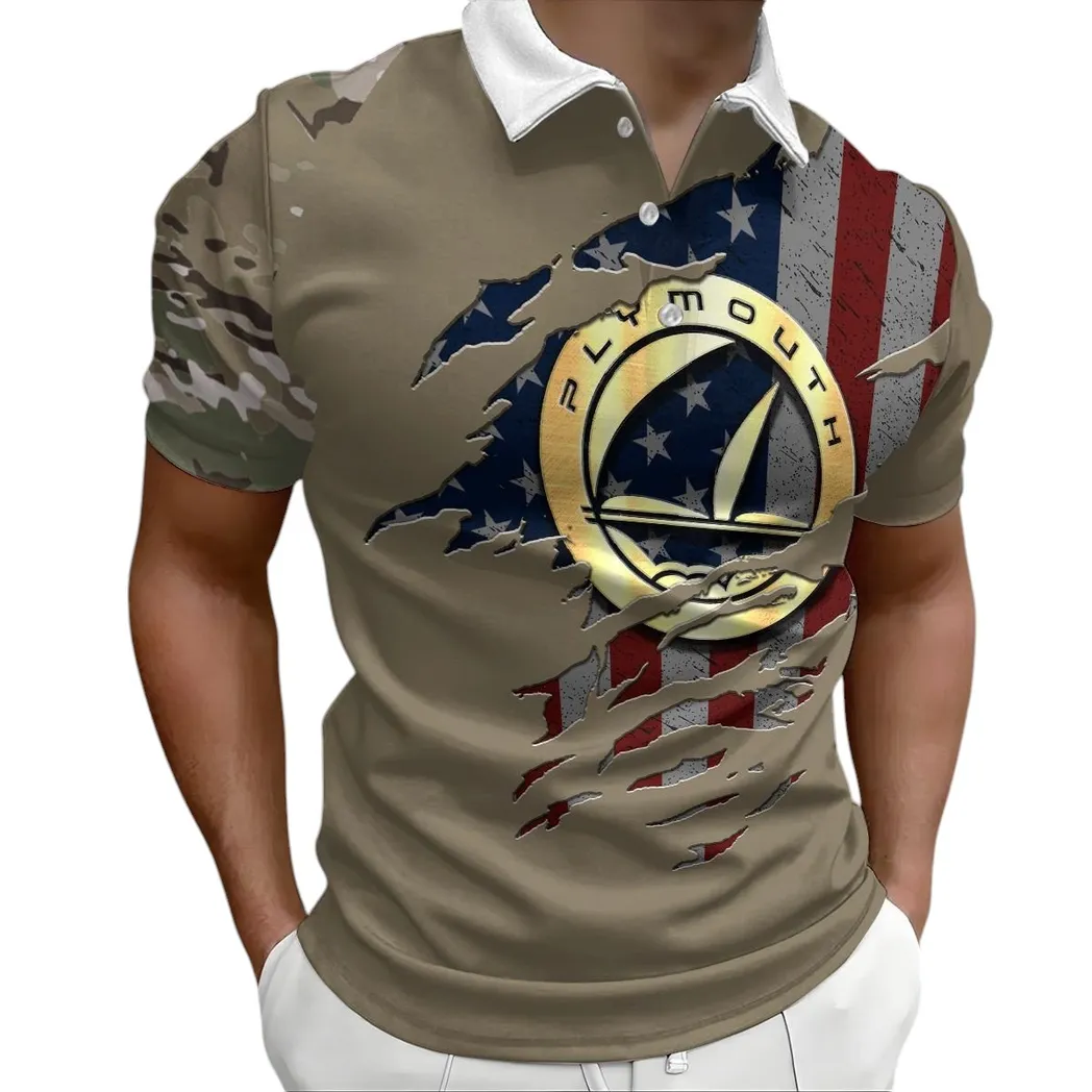 plymouth polo shirt gift for plymouth lovers gift for him husband boyfriend car340213059 2 gqyy2