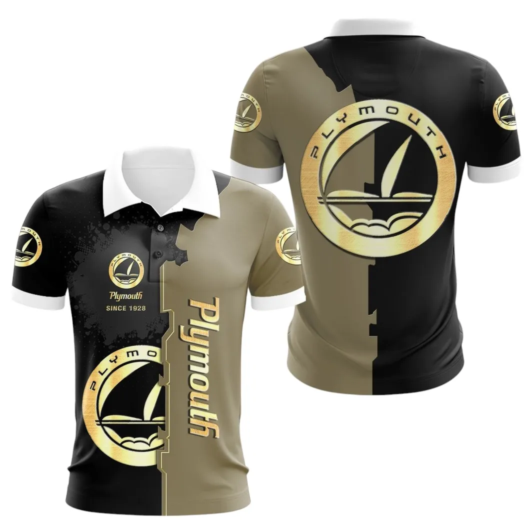 plymouth polo shirt gift for plymouth lovers gift for him husband boyfriend car44021725072 1 mf81s