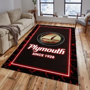 Plymouth Rug, All Over Print Carpet For Plymouth Lovers CAR5202192565 - Red