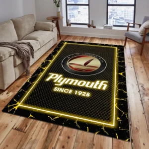 Plymouth Rug, All Over Print Carpet For Plymouth Lovers CAR5202192565 - Yellow