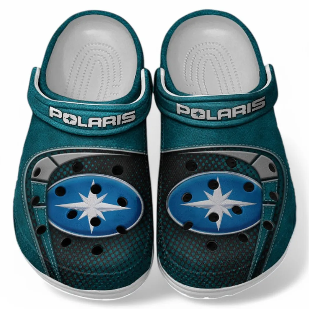 Polaris Crocs Shoes, Clogs Men Women, Gift For Polaris Fan CAR183031725120 - Cyan
