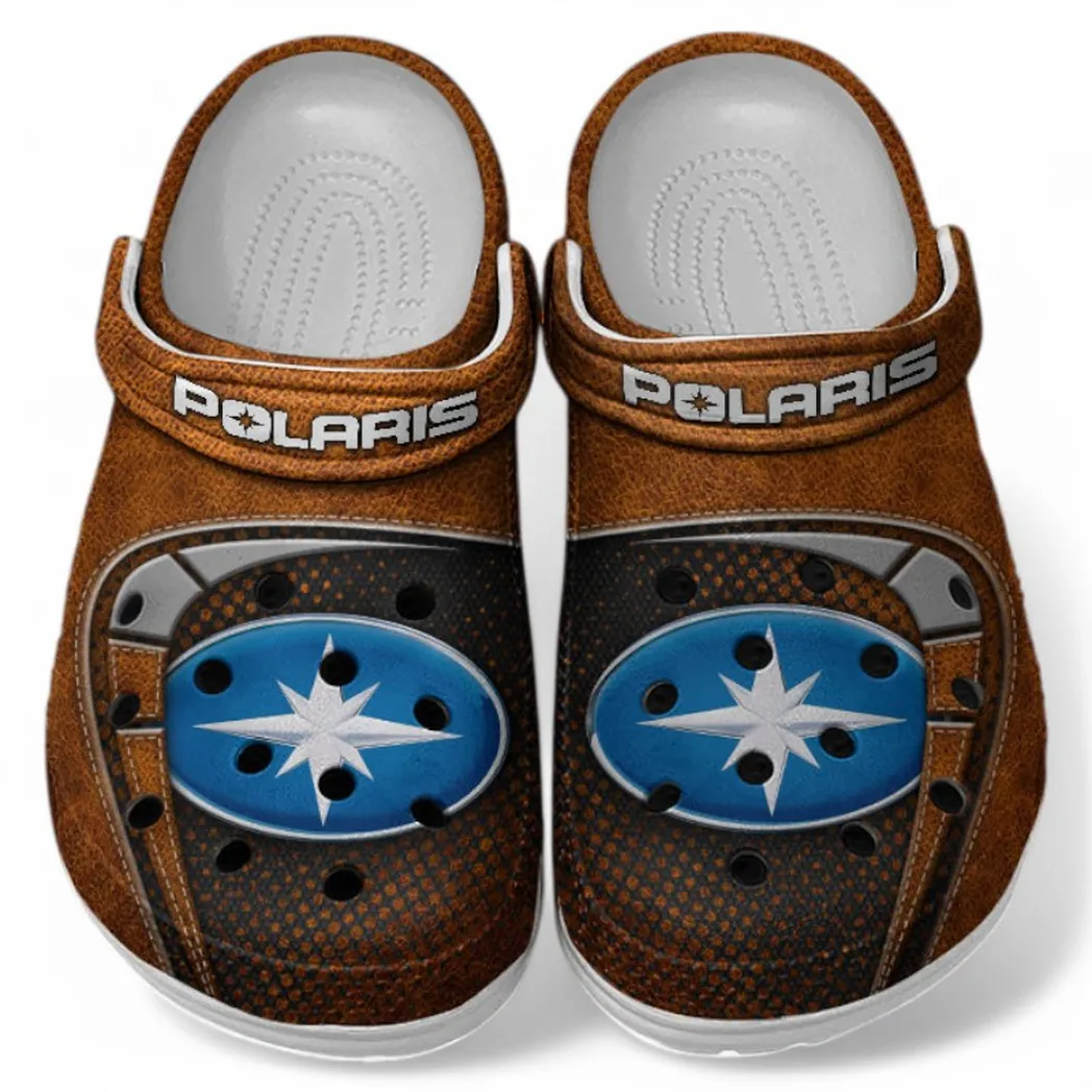Polaris Crocs Shoes, Clogs Men Women, Gift For Polaris Fan CAR183031725120 - Orange