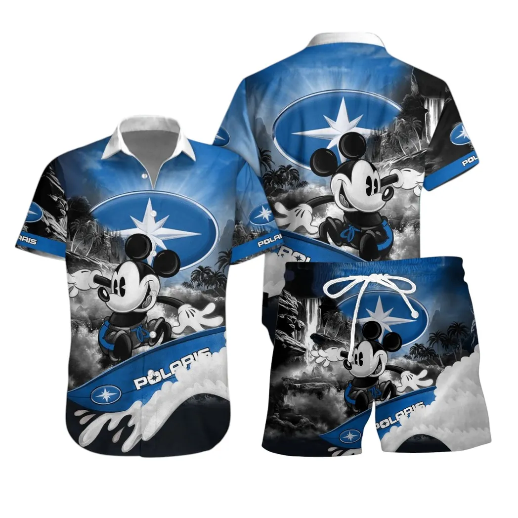 Polaris Hawaiian Shirt Set, Gift For Polaris Lovers, Gift For Him, Husband, Boyfriend CAR53030625096