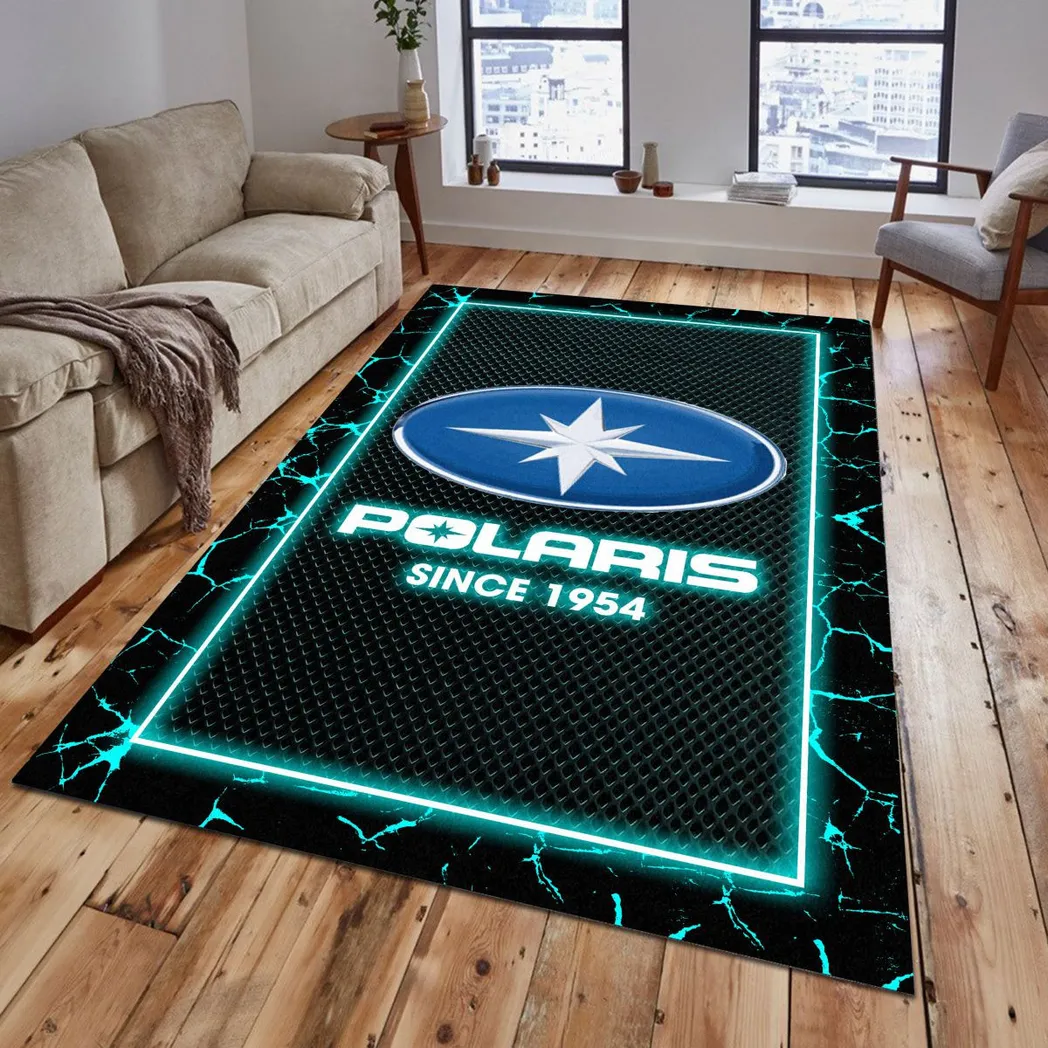 polaris rug gift for polaris lovers gift for him husband boyfriend car5202192566 cyan sdj0g