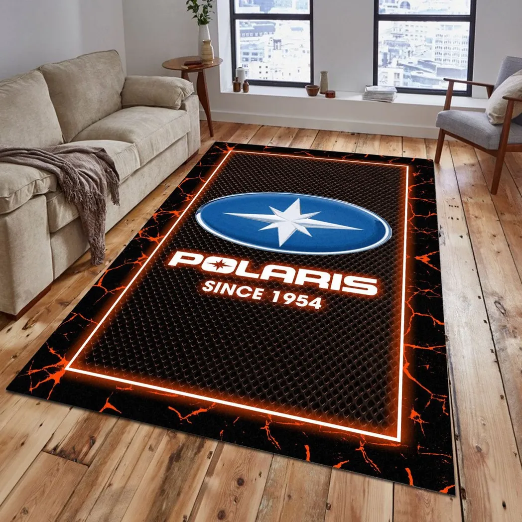 polaris rug gift for polaris lovers gift for him husband boyfriend car5202192566 orange gsdj7