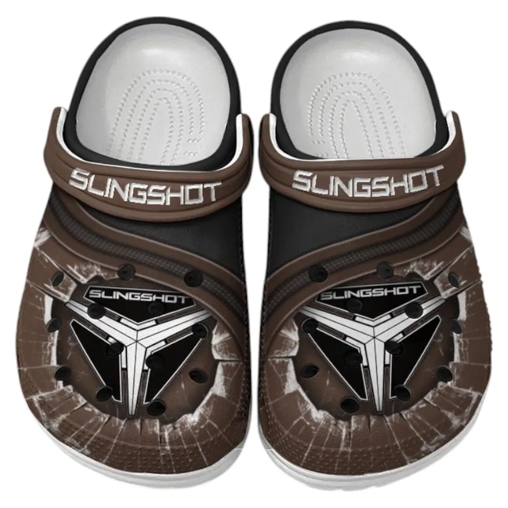 Polaris Slingshot Crocs Clogs Men Women, Gift For Polaris Slingshot Fan CAR188032025172 - Brown