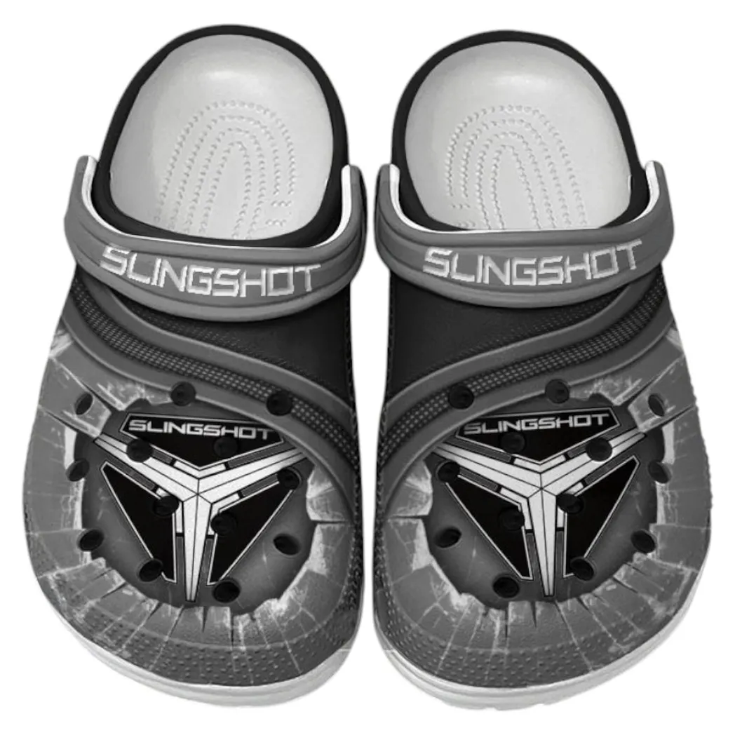 Polaris Slingshot Crocs Clogs Men Women, Gift For Polaris Slingshot Fan CAR188032025172 - Gray