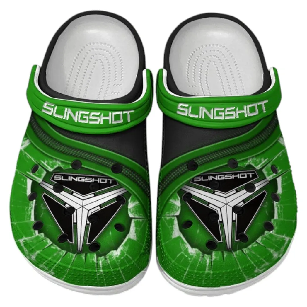 Polaris Slingshot Crocs Clogs Men Women, Gift For Polaris Slingshot Fan CAR188032025172 - Green