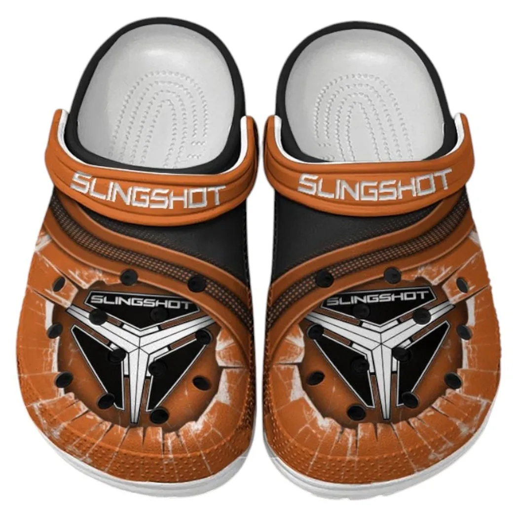 Polaris Slingshot Crocs Clogs Men Women, Gift For Polaris Slingshot Fan CAR188032025172 - Orange