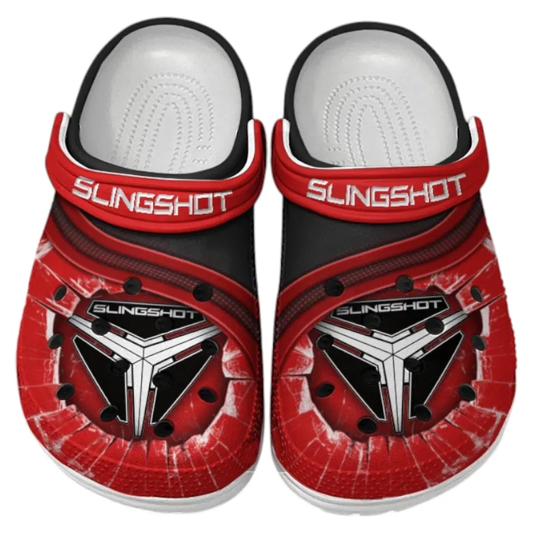 Polaris Slingshot Crocs Clogs Men Women, Gift For Polaris Slingshot Fan CAR188032025172 - Red