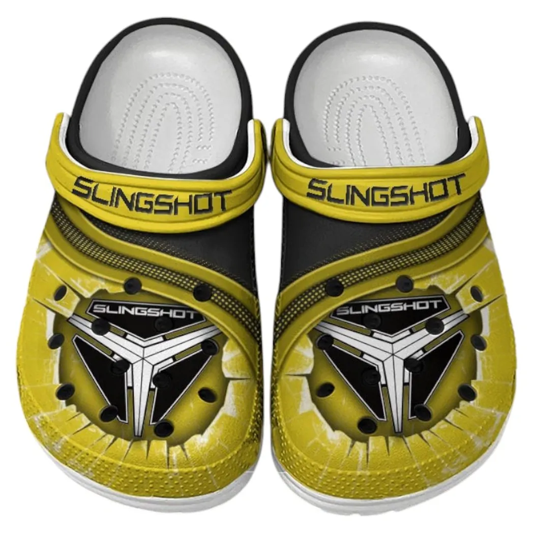 Polaris Slingshot Crocs Clogs Men Women, Gift For Polaris Slingshot Fan CAR188032025172 - Yellow