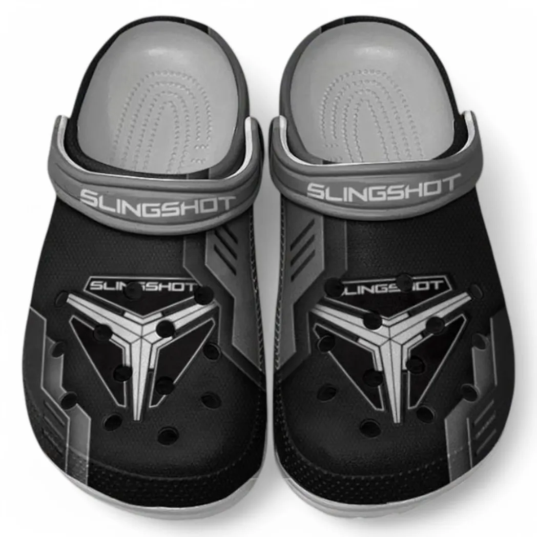 Polaris Slingshot Crocs Shoes, Clogs Men Women, Gift For Polaris Slingshot Fan CAR185031525255 - Gray