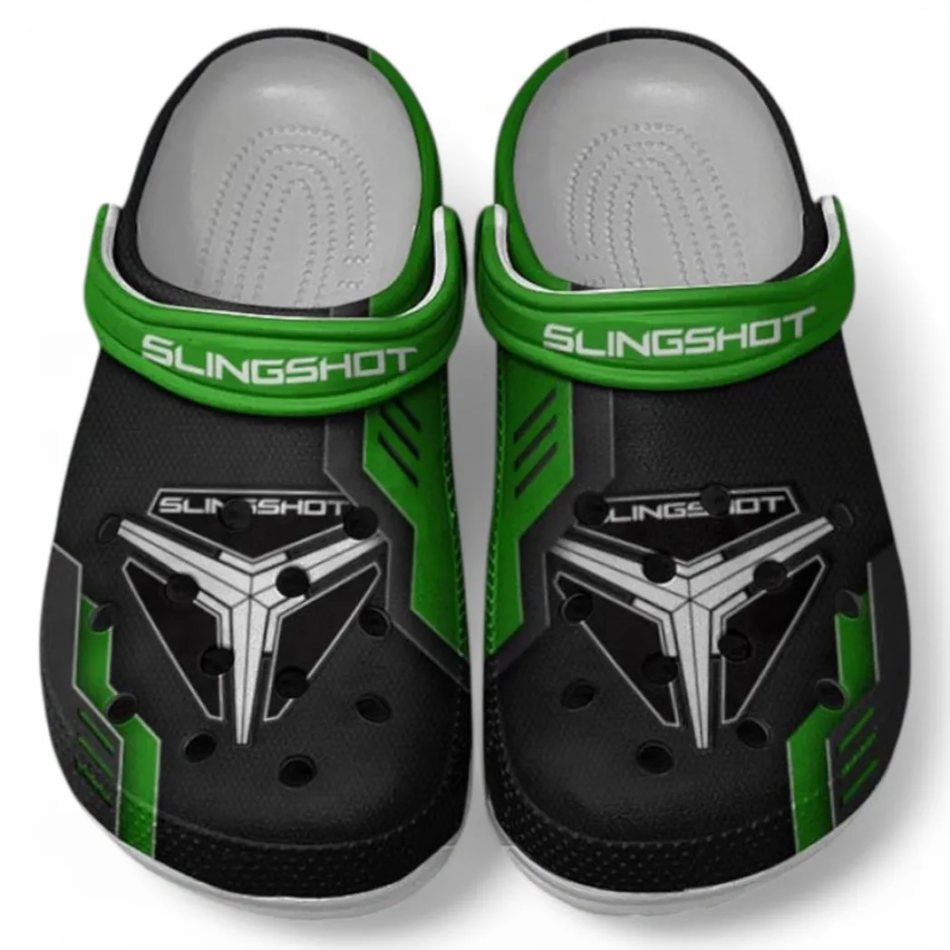 Polaris Slingshot Crocs Shoes, Clogs Men Women, Gift For Polaris Slingshot Fan CAR185031525255 - Green