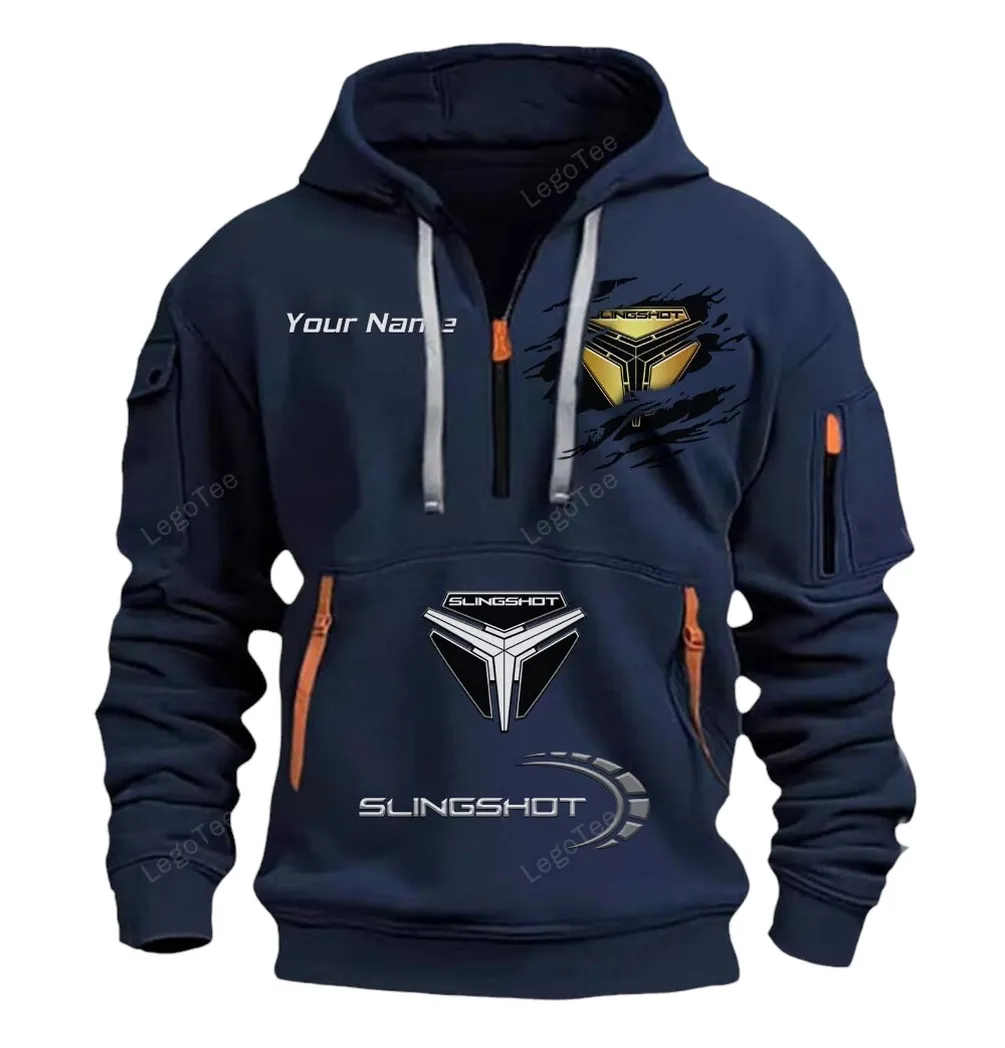 Polaris Slingshot Half Zip Hoodie CAR113021425811, Best Gift for Him, Husband, Boyfriend - Navy polaris slingshot half zip hoodie car113021425811 best gift for him husband boyfriend navy omowl