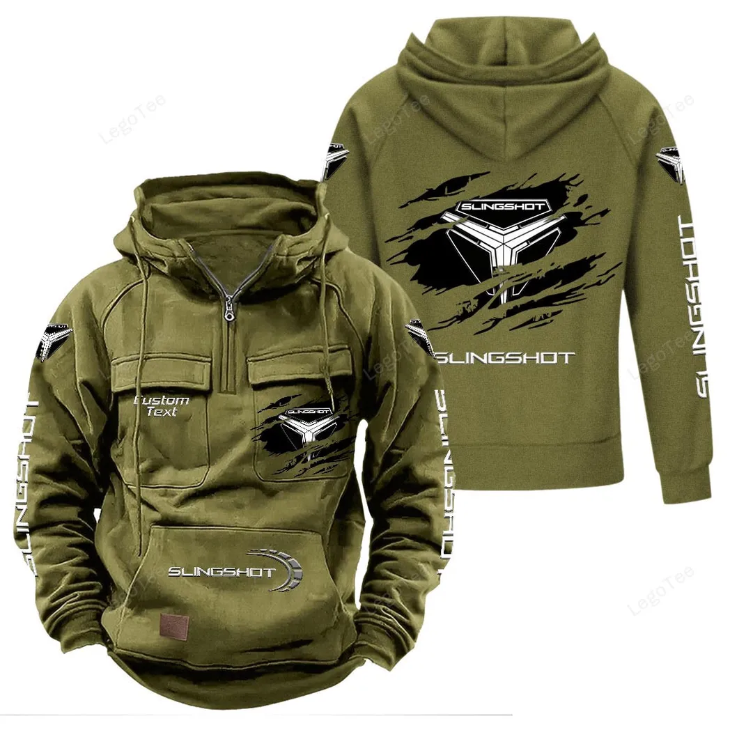 polaris slingshot tactical quarter zip hoodie gift for polaris slingshot lovers gift for him husband boyfriend army green car122021425061 1 elyrk