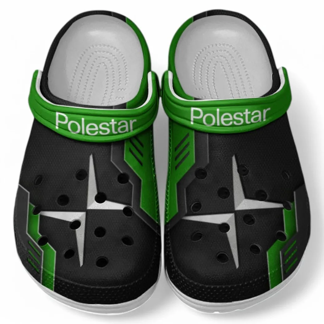 polestar crocs shoes clogs men women gift for polestar fan car185031525291 green