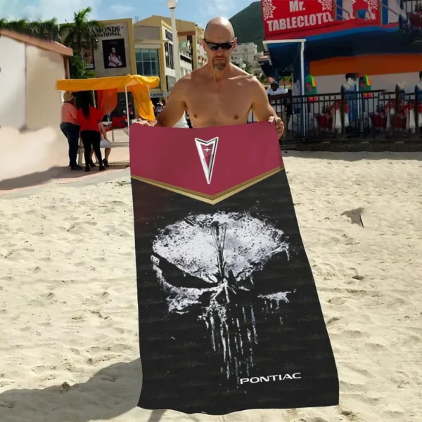 pontiac beach towel gift for pontiac lovers gift for him husband boyfriend car17302252553 3dbrg