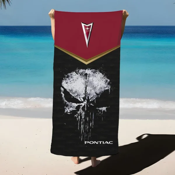 pontiac beach towel gift for pontiac lovers gift for him husband boyfriend car17302252553 foj3o
