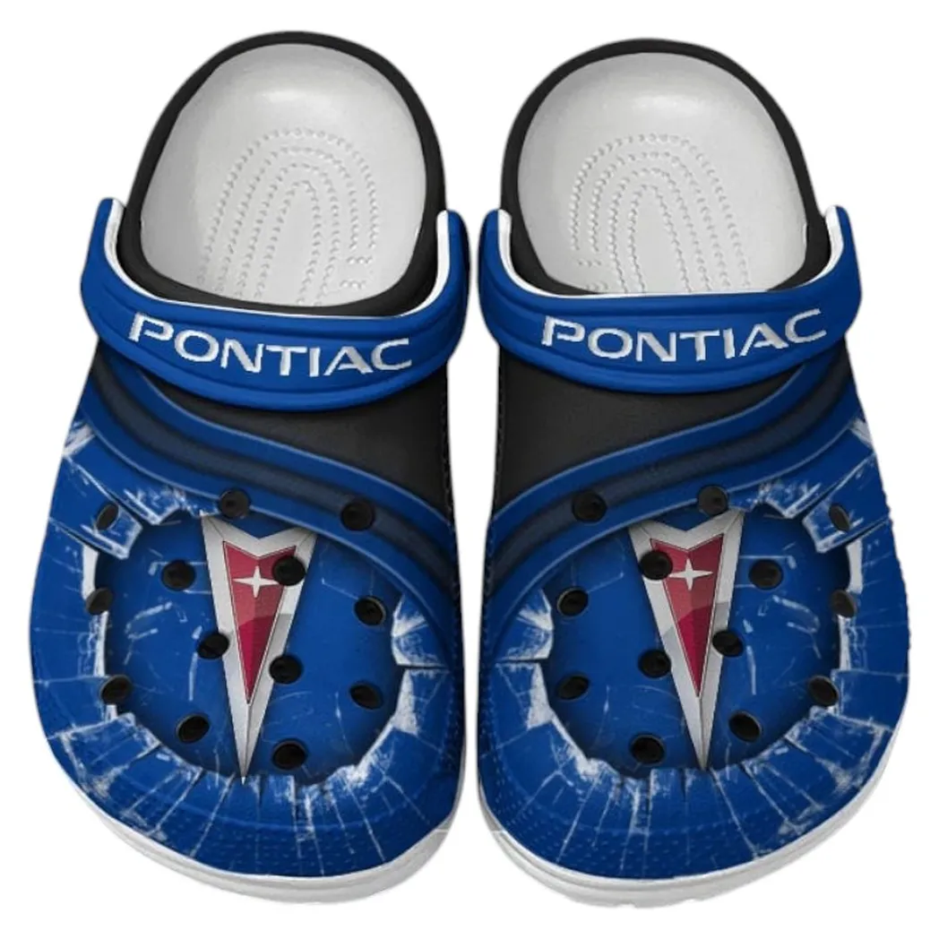 pontiac crocs clogs men women gift for pontiac fan car188032025147 blue apcsb