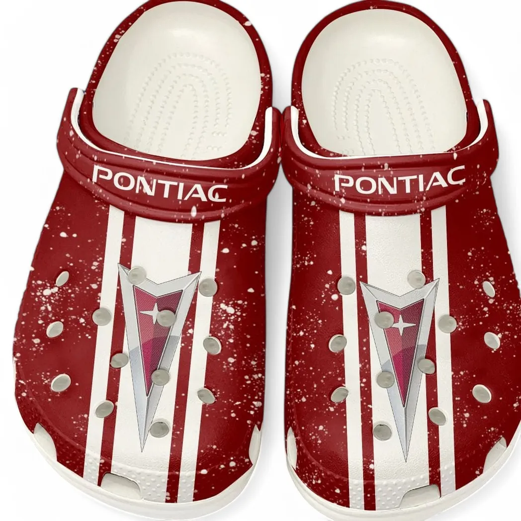 Pontiac Crocs, Gift For Pontiac Lovers, Gift For Him, Husband, Boyfriend CAR62022025049 - White